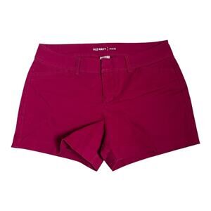 Old Navy Pixie Chino Shorts Cotton Neutral Basic Everyday Casual Preppy 4